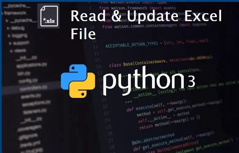 How To Read & Update Excel File Using Python - pythonpip.com