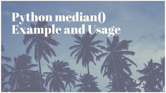 python-median-example