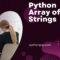 python-array-of-strings
