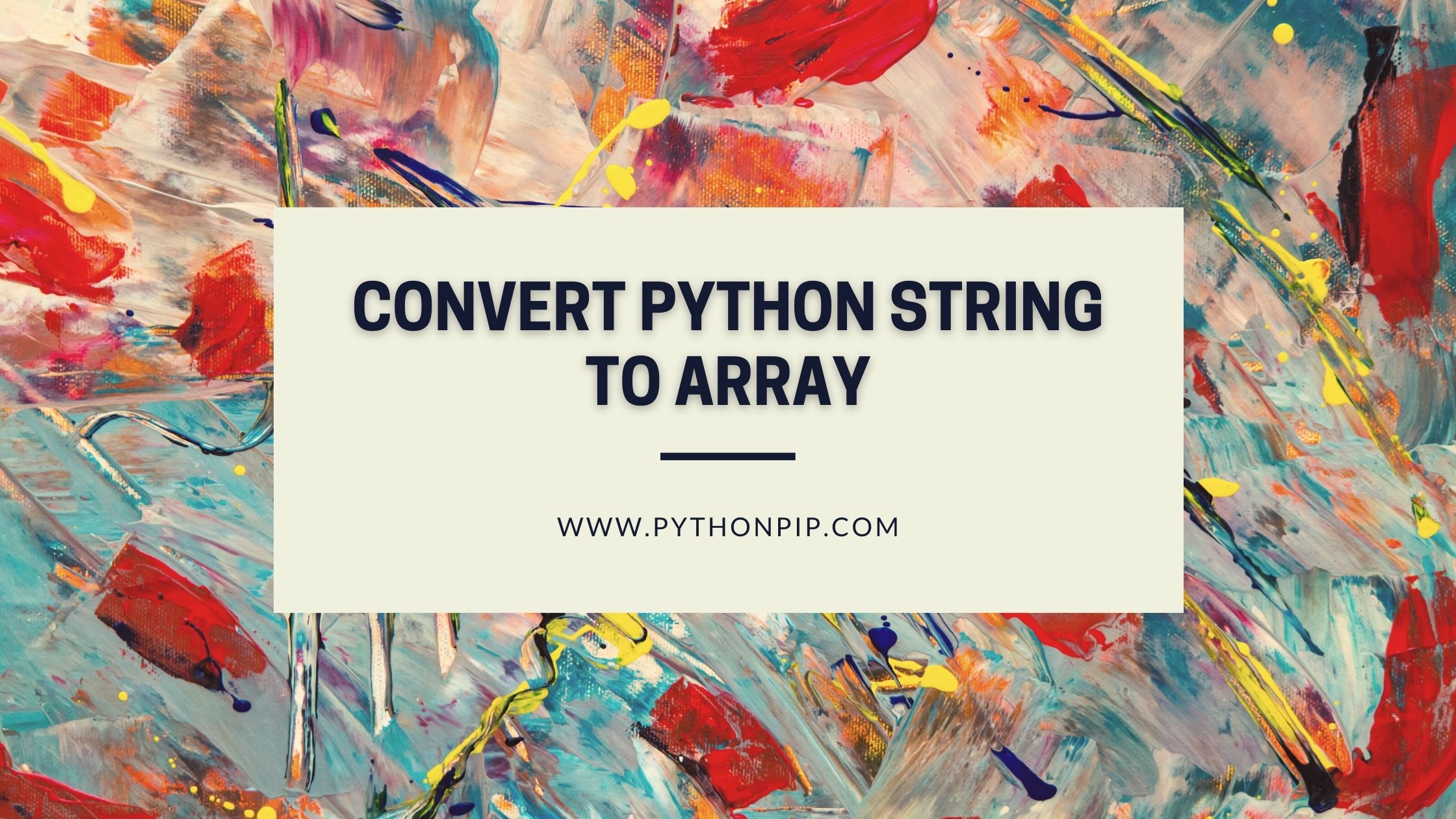 convert-python-string-to-array