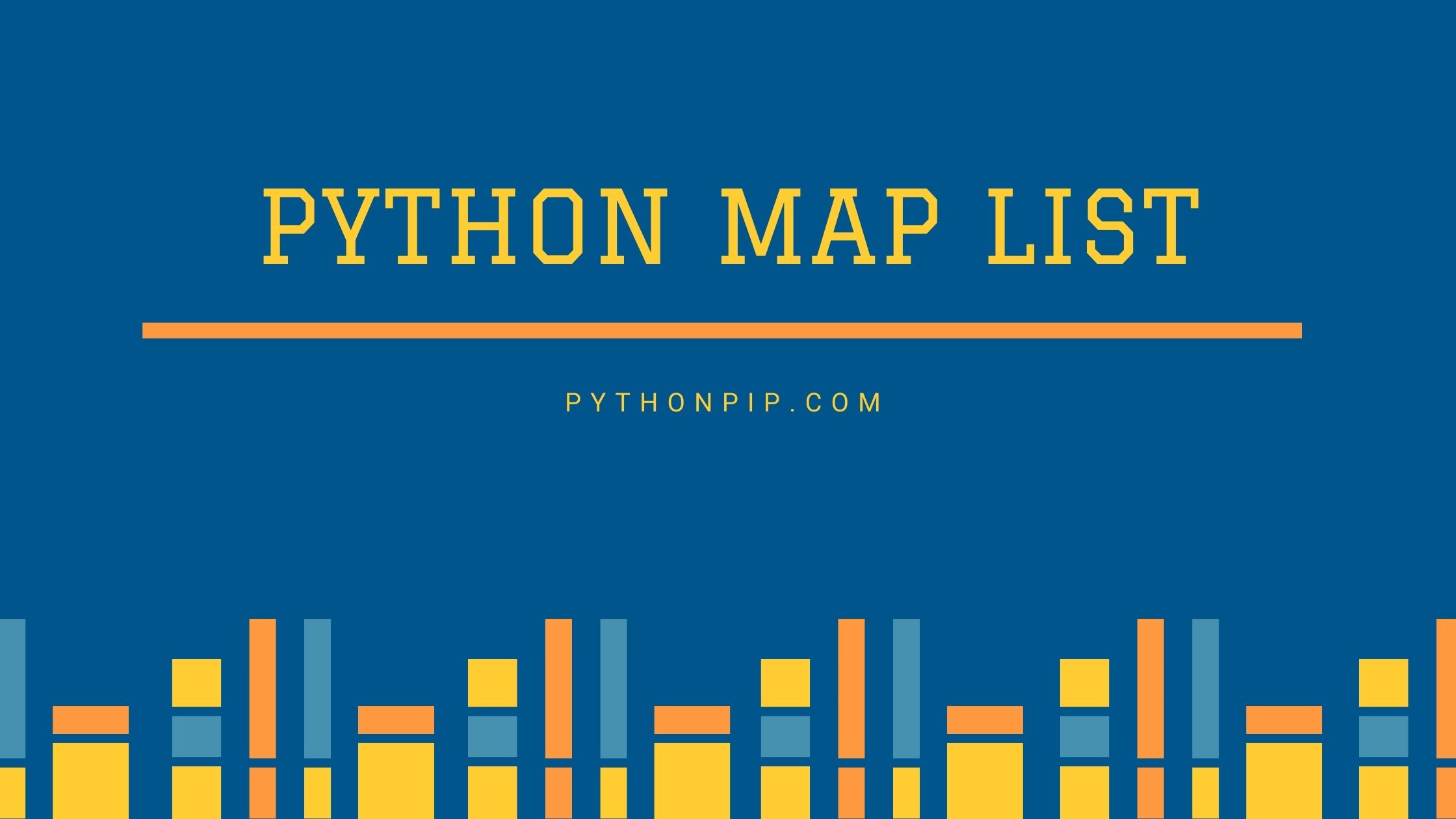 python map list