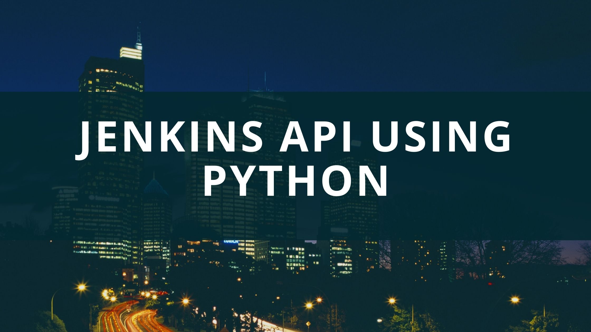 Jenkins-API-Using-Python
