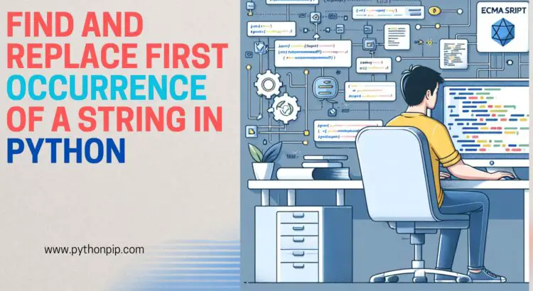 Find and Replace First Occurrence Of a String in python